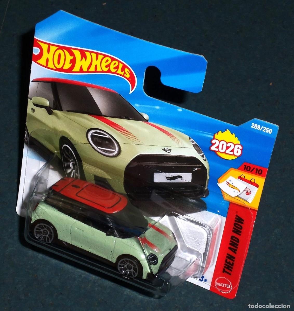 Coches a escala Hot Wheels: Coche MINI JCW Electric - HOT WHEELS 1/64