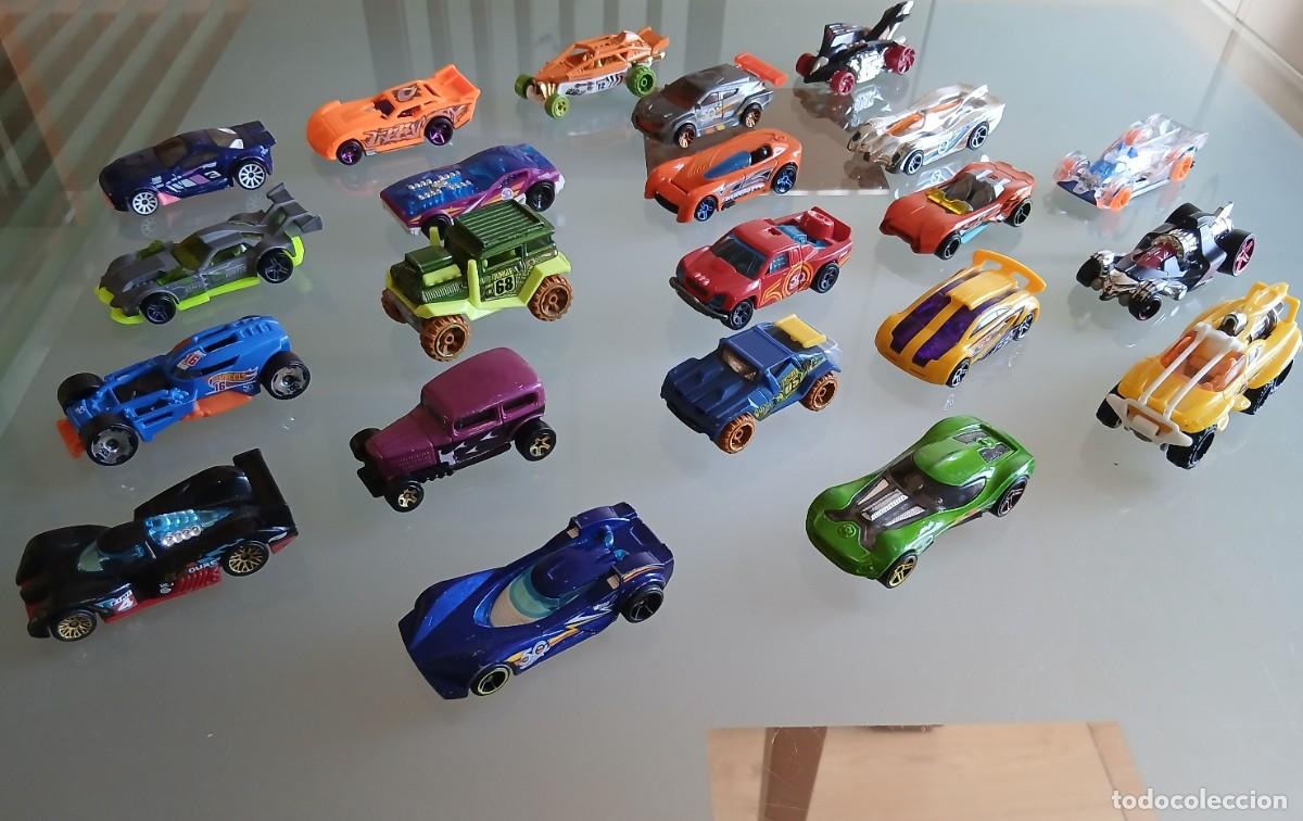 Coches a escala Hot Wheels: LOTE 22 COCHES HOT WHEELS MATTEL ESCALA 1.64