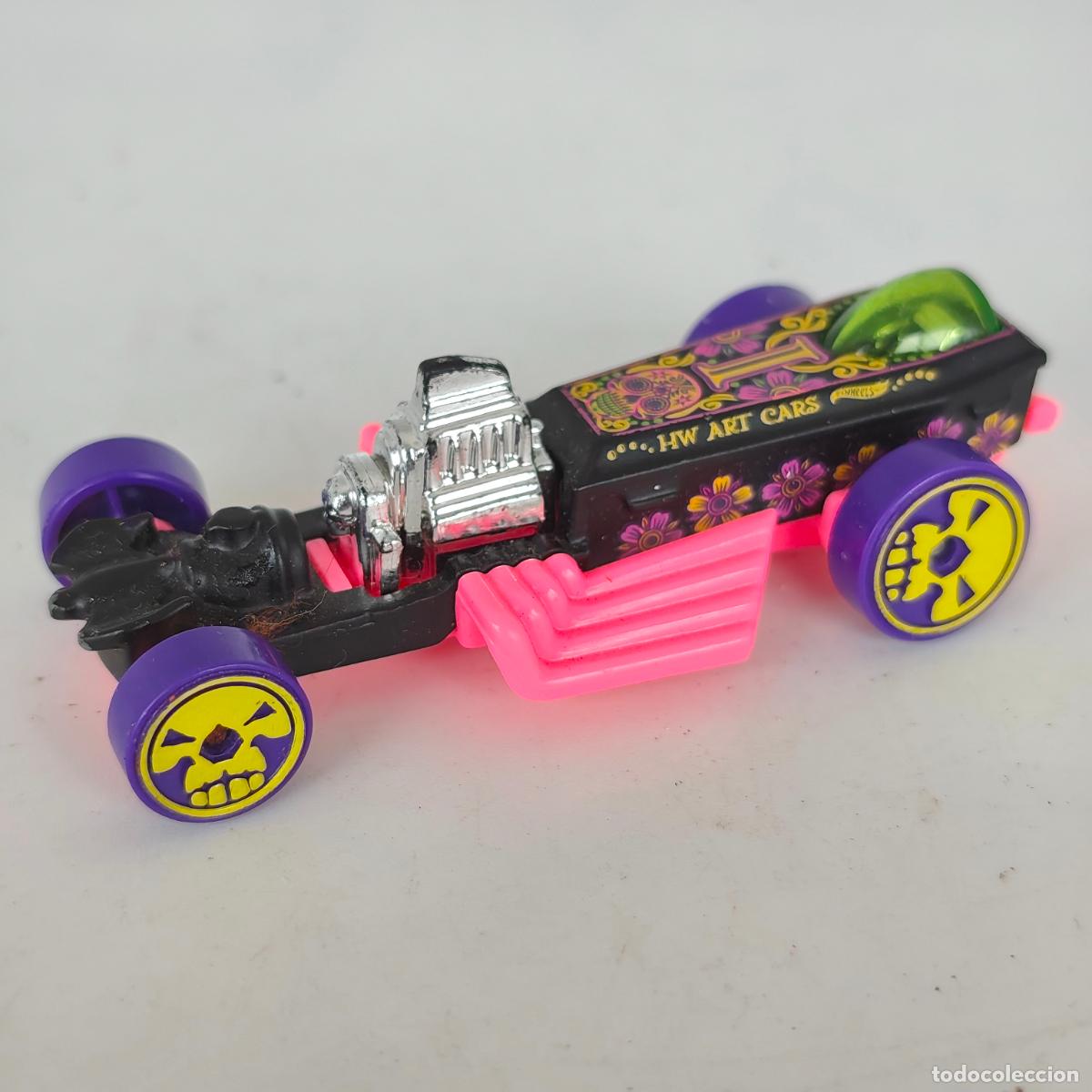 Coches a escala Hot Wheels: 2021 Hot Wheels Loose RIGOR MOTOR #19/250 HW Art Cars 1/10 (Black)