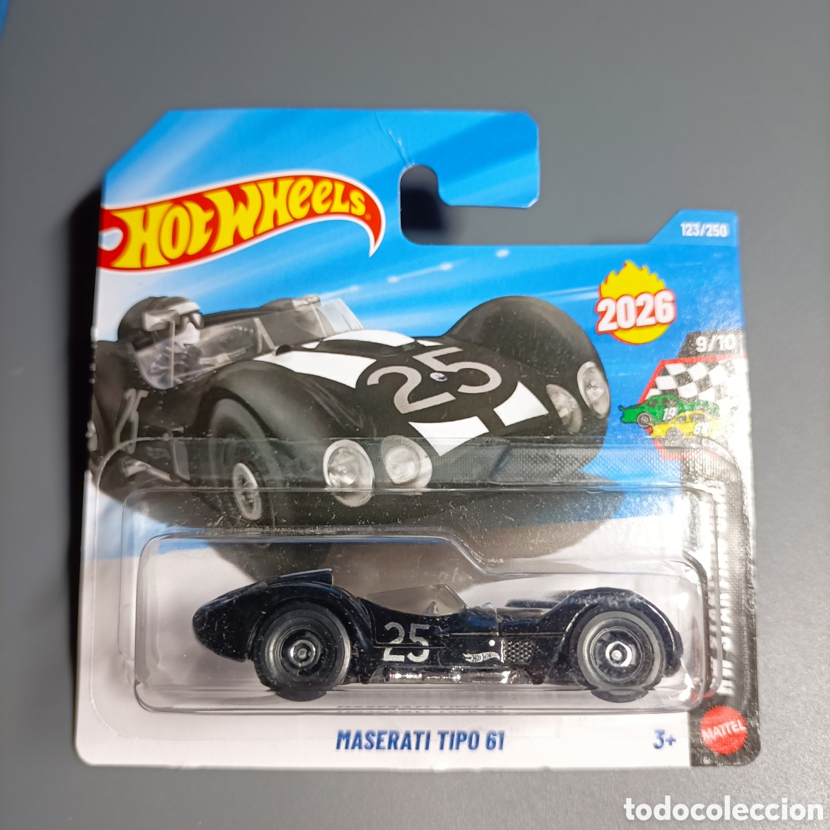Coches a escala Hot Wheels: HOT WHEELS: MASERATI TIPO 61. 9/10 HW STARTING GRID. 123/250 MATTEL