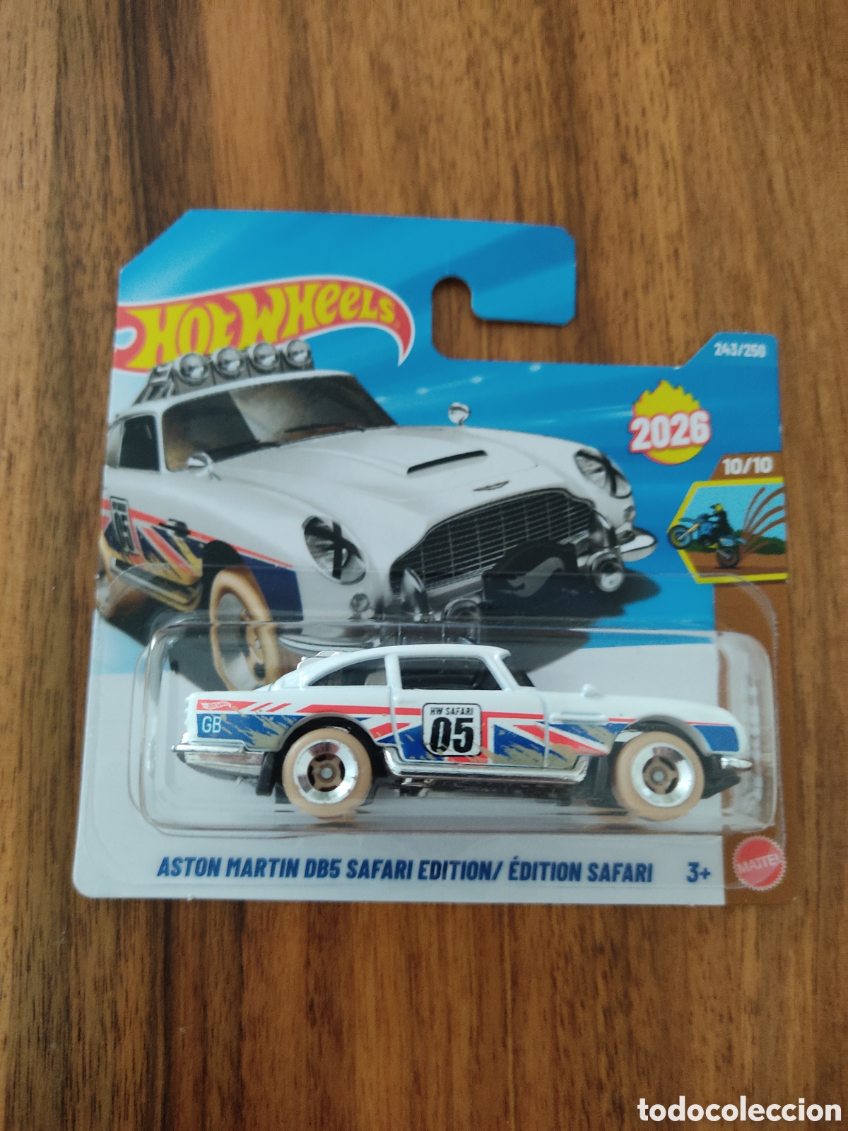Coches a escala Hot Wheels: HOT WHEELS - ASTON MARTIN DB5 SAFARI EDITION - 243/250