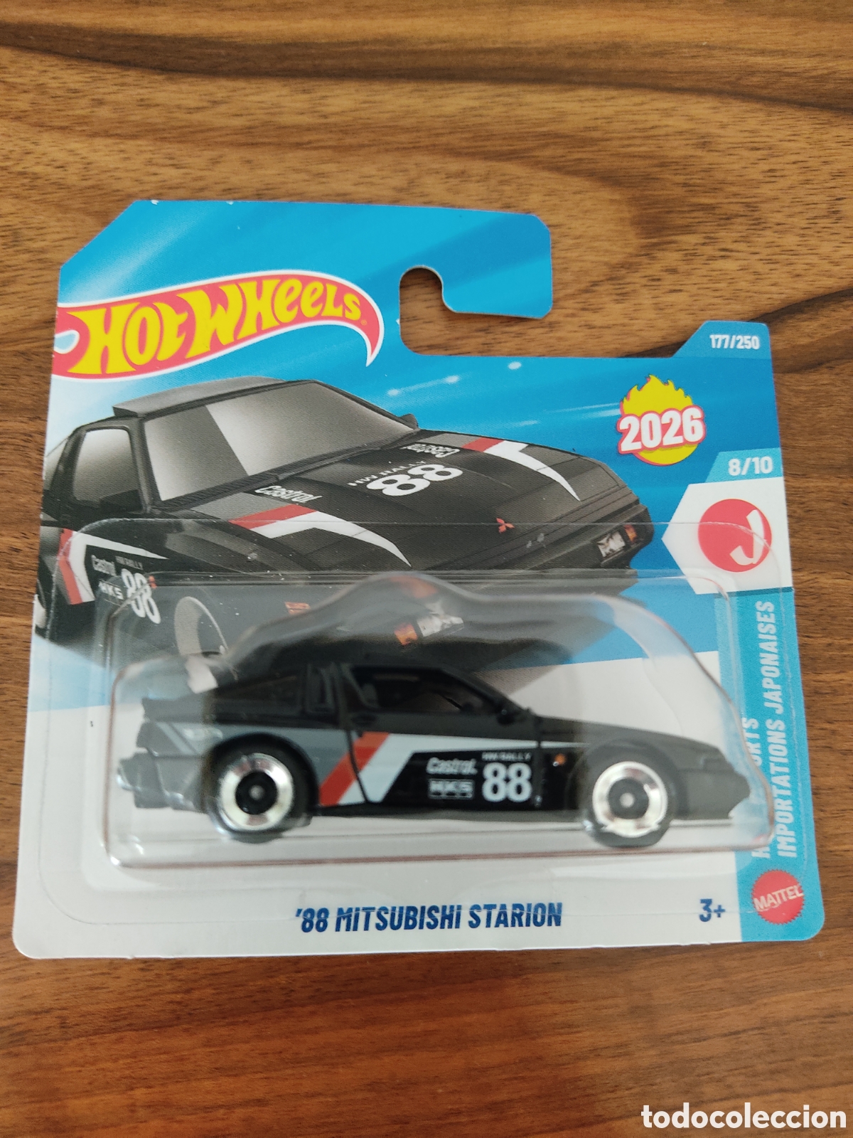 Coches a escala Hot Wheels: HOT WHEELS - 88 MITSUBISHI STARION - 177/250 - NUEVO MODELO 2026