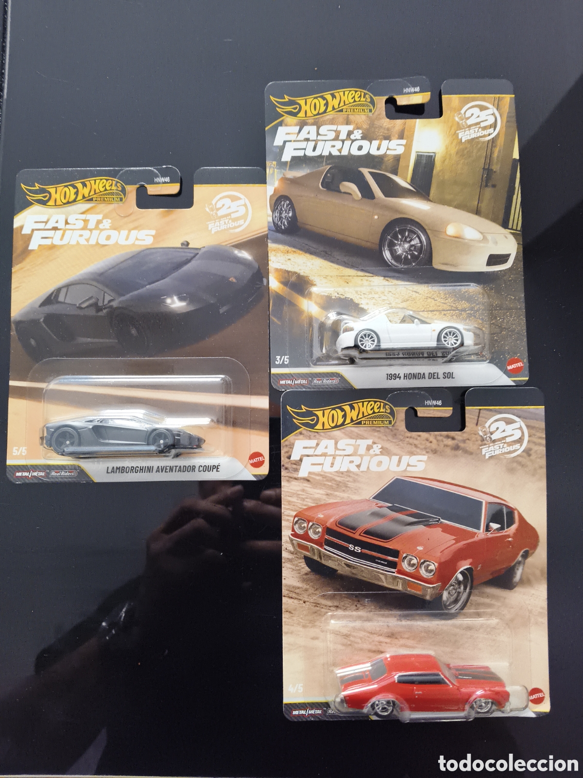 Coches a escala Hot Wheels: Hot wheels Premium Fast & Furious 25