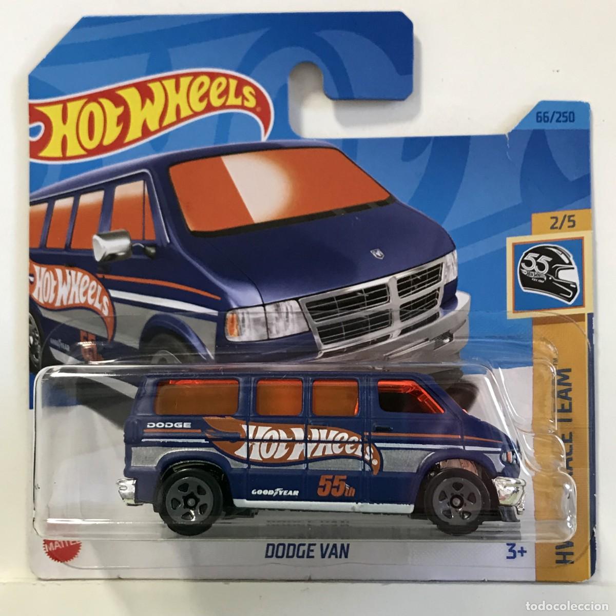 Coches a escala Hot Wheels: HOT WHEELS DODGE VAN AZUL (1), HOTWHEELS HW