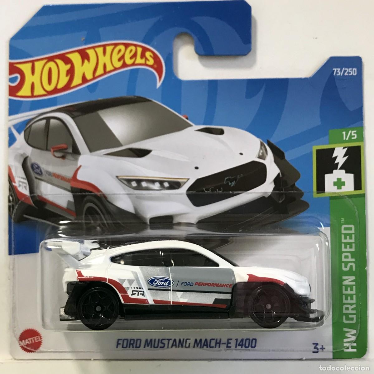 Coches a escala Hot Wheels: HOT WHEELS FORD MUSTANG MACH-E 1400 BLANCO (1), HOTWHEELS HW