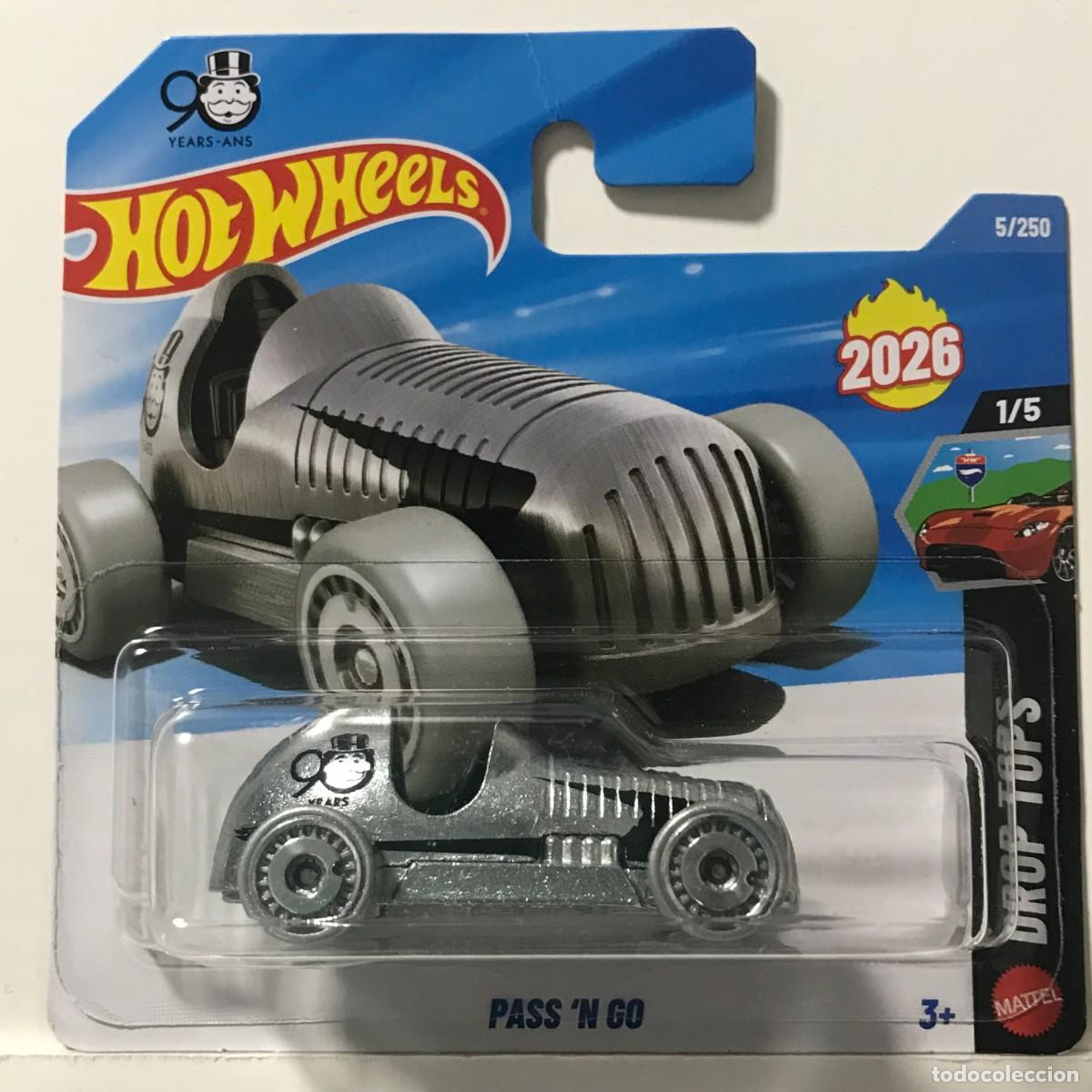 Coches a escala Hot Wheels: HOT WHEELS PASS&acute;N GO MONOPOLY CAR (1), HOTWHEELS HW