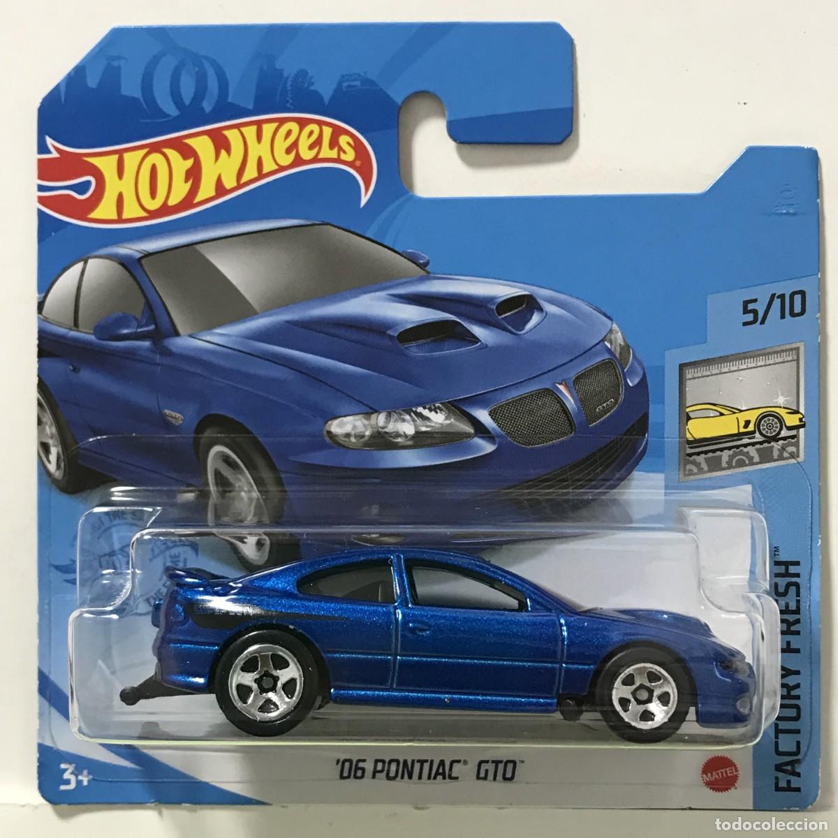 Coches a escala Hot Wheels: HOT WHEELS PONTIAC GTO 2006 AZUL (1), HOTWHEELS HW