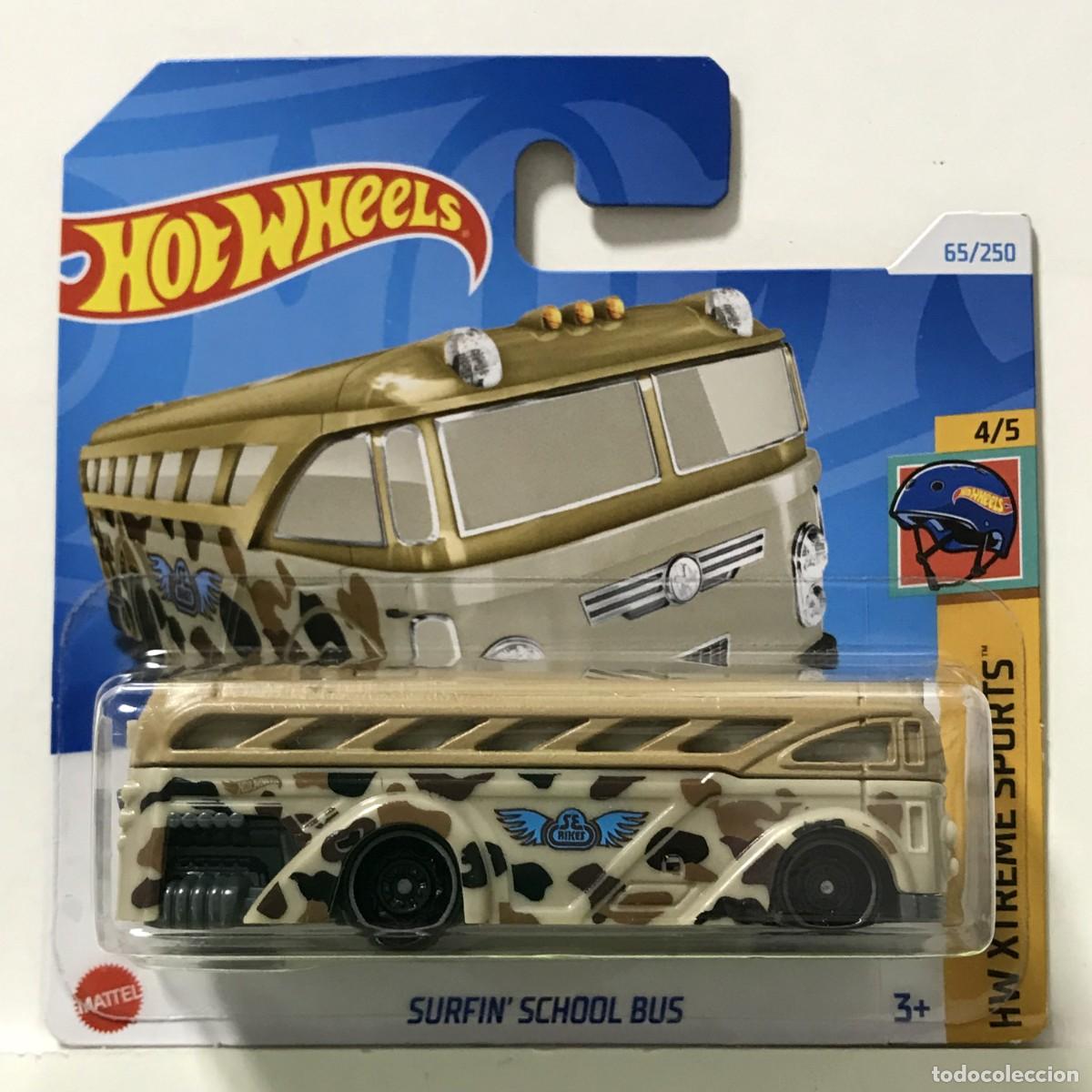 Coches a escala Hot Wheels: HOT WHEELS SURFIN SCHOOL BUS (1), HOTWHEELS HW