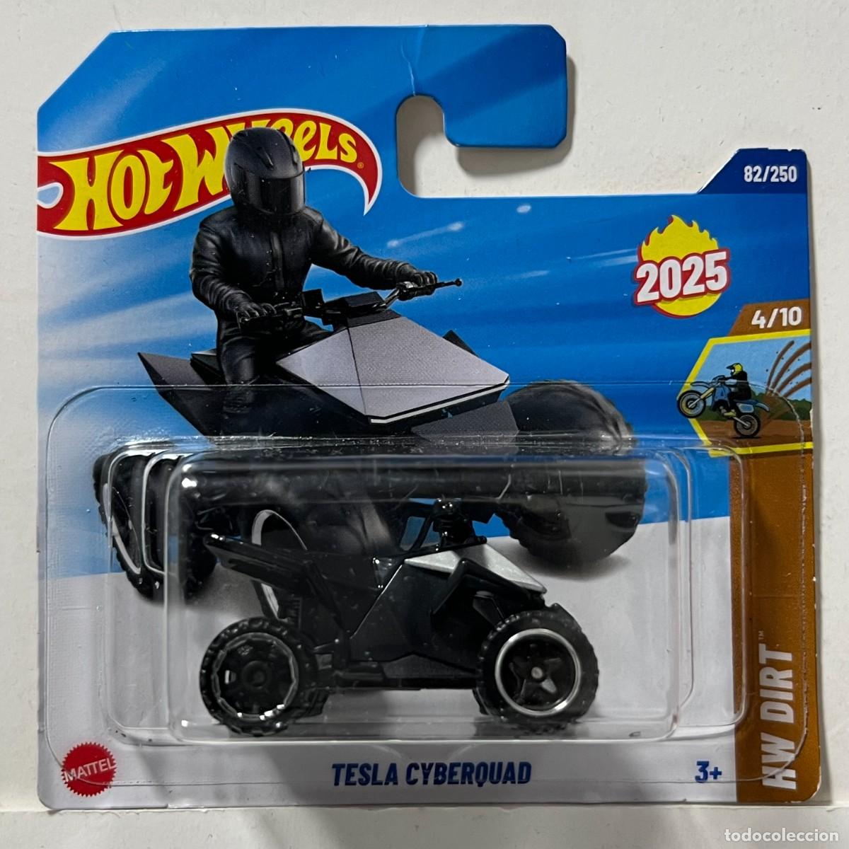 Coches a escala Hot Wheels: HOT WHEELS TESLA CYBERQUAD (1), HOTWHEELS HW