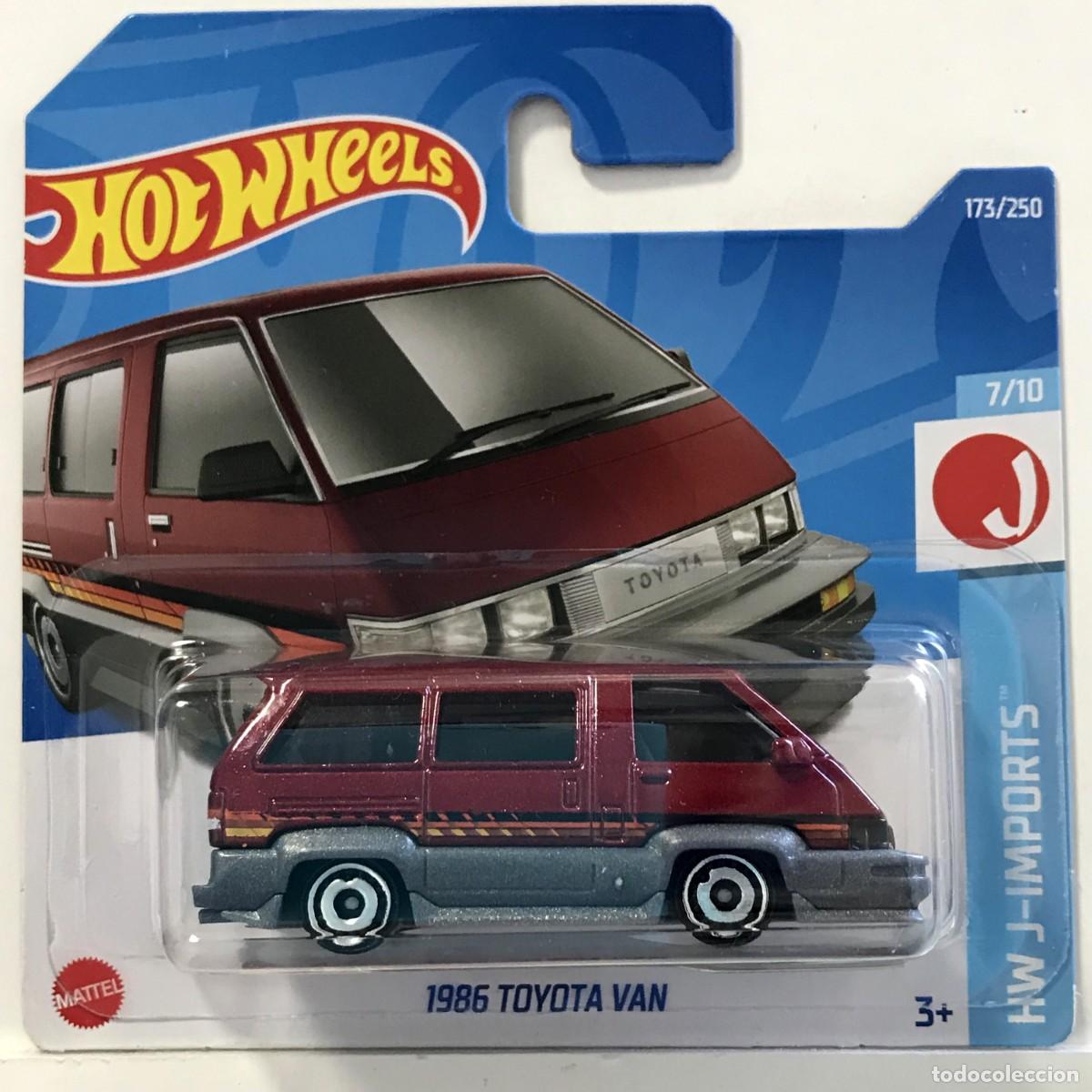 Coches a escala Hot Wheels: HOT WHEELS TOYOTA VAN 1986 ROJO (1), HOTWHEELS HW