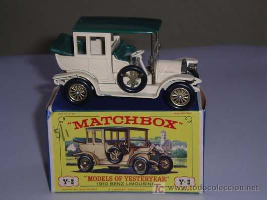 Coches a escala Matchbox: MATCHBOX Y3 YESTERYEAR BENZ LIMOUSINE - Foto 1
