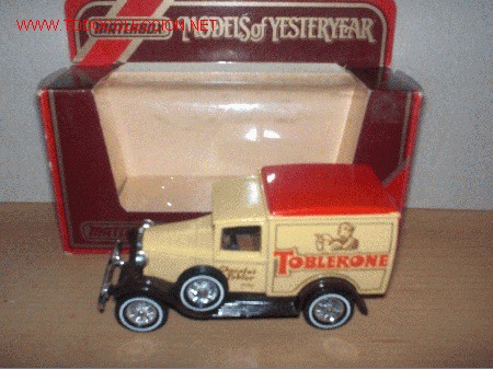 Coches a escala Matchbox: MATCHBOX 1930 MODEL A FORD VAN ESCALA 1:40 - Foto 1