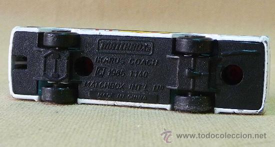 Coches a escala Matchbox: AUTOBUS, MATCHBOX, IKARUS COACH, 1986, 7 CM - Foto 6
