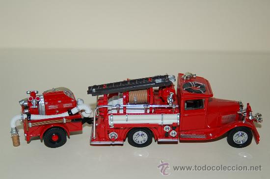 Coches a escala Matchbox: CAMION DE BOMBEROS MATCHBOX - FORD AA FIRE ENGINE 1932 - - Foto 1