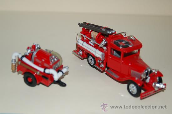 Coches a escala Matchbox: CAMION DE BOMBEROS MATCHBOX - FORD AA FIRE ENGINE 1932 - - Foto 3