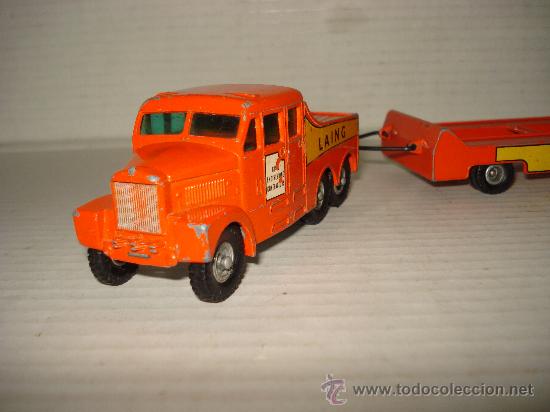Coches a escala Matchbox: MATCHBOX . Camion con Remolque LAING KING SIZE de LESNEY Ref. K-8. - Foto 4