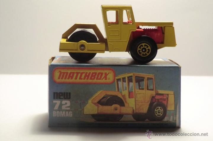 Coches a escala Matchbox: MATCHBOX SUPERFAST MB72 BOMAG - Foto 1