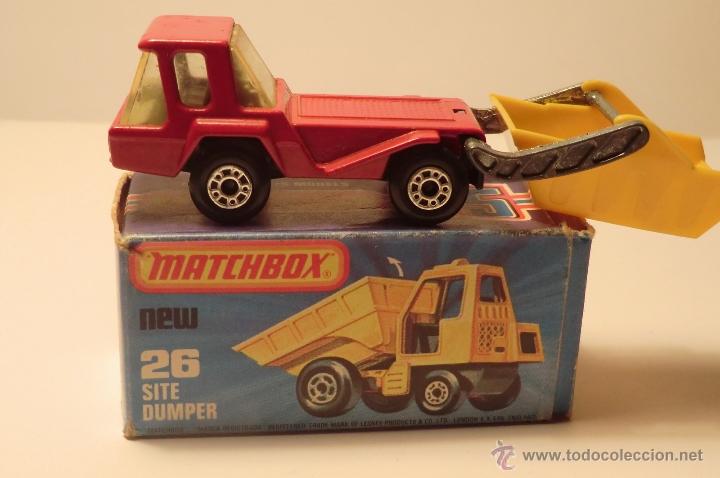 Coches a escala Matchbox: MATCHBOX SUPERFAST MB26 SITE DUMPER - Foto 1