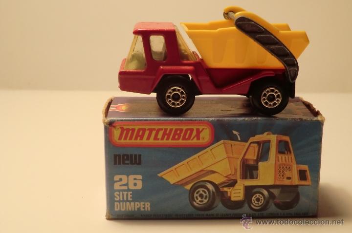Coches a escala Matchbox: MATCHBOX SUPERFAST MB26 SITE DUMPER - Foto 2