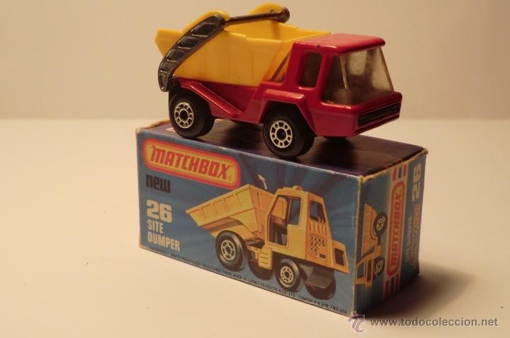 Coches a escala Matchbox: MATCHBOX SUPERFAST MB26 SITE DUMPER - Foto 3