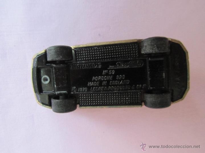 Coches a escala Matchbox: Porsche 928 n&ordm; 59 Matchbox Superfast - Foto 4