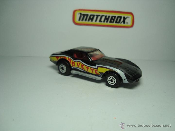 Coches a escala Matchbox: CHEVROLET CORVETTE DE MATCHBOX SUPERFAST 1,64 - Foto 2