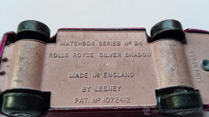 Coches a escala Matchbox: coche rolls royce silver de matchbox - Foto 3