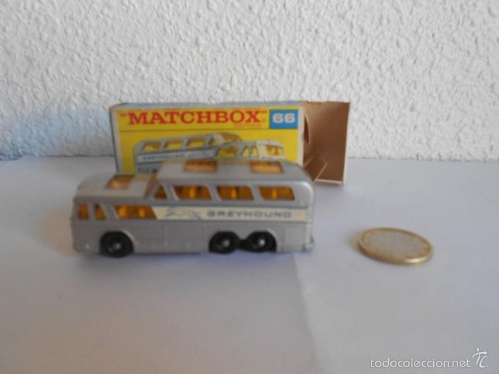 Coches a escala Matchbox: Greyhound Coach. Matchbox 66 - Foto 1