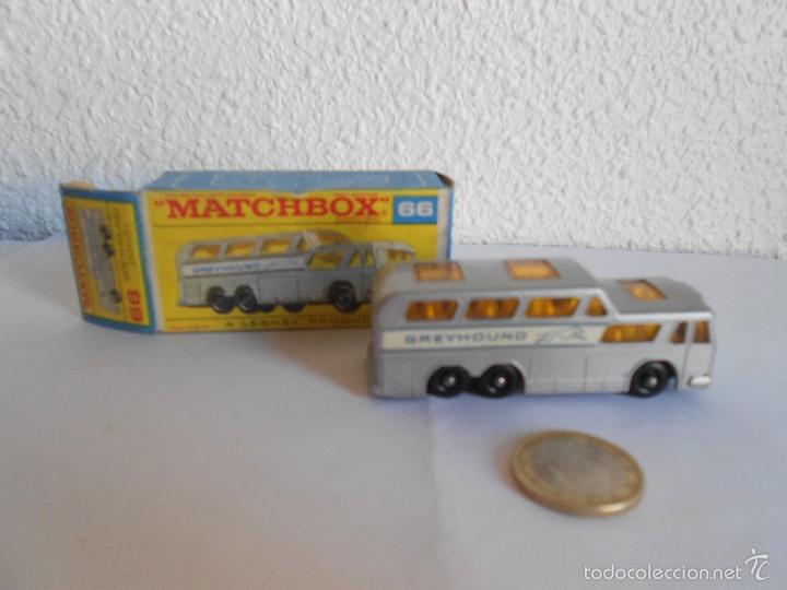 Coches a escala Matchbox: Greyhound Coach. Matchbox 66 - Foto 2