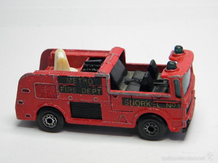 Coches a escala Matchbox: CAMION DE BOMBEROS MATCHBOX SNORKEL - Foto 2