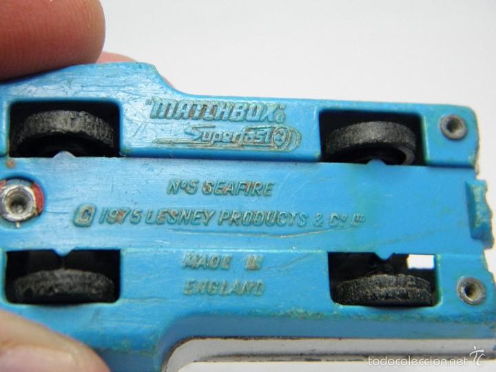 Coches a escala Matchbox: LANCHA SEAFIRE N&ordm; 5 DE MATCHBOX - Foto 3