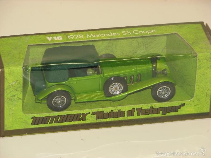 Coches a escala Matchbox: 1928 MERCEDES SS DE MATCHBOX - Foto 1