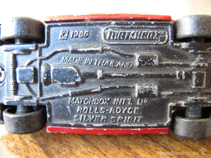 Coches a escala Matchbox: ROLLS ROYCE SILVER SPIRIT DE MATCHBOX - Foto 3