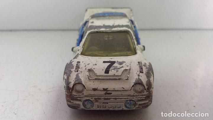 Coches a escala Matchbox: MATCHBOX FORD RS 200 - 1986 E: 1/55 - Foto 3
