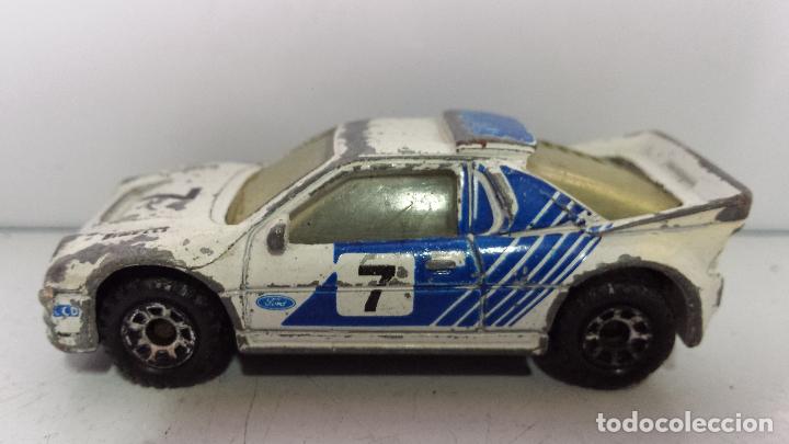 Coches a escala Matchbox: MATCHBOX FORD RS 200 - 1986 E: 1/55 - Foto 5