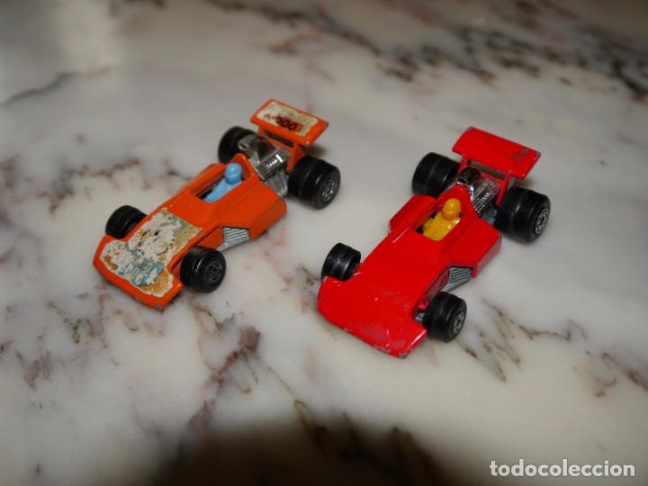 Coches a escala Matchbox: MATCHBOX SUPERFAST - 2x FORMULA 5000 ROJO NARANJA - Foto 1