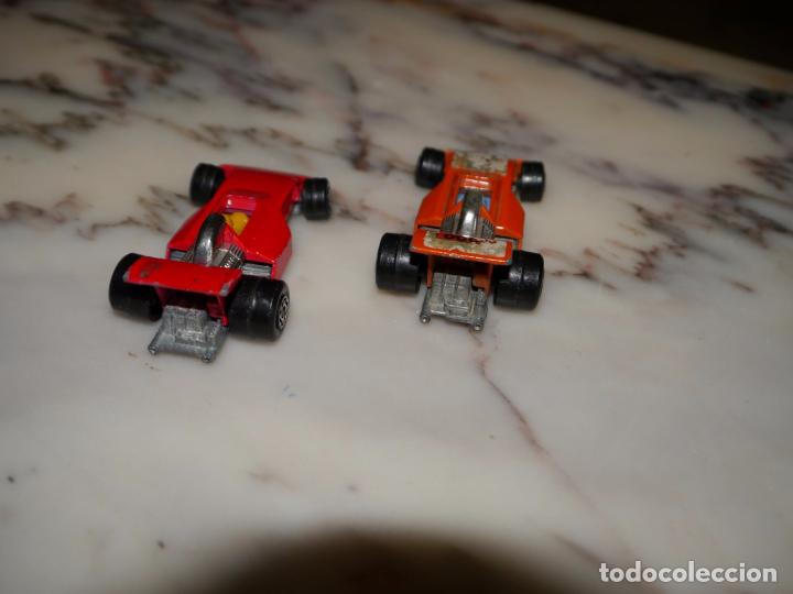 Coches a escala Matchbox: MATCHBOX SUPERFAST - 2x FORMULA 5000 ROJO NARANJA - Foto 2