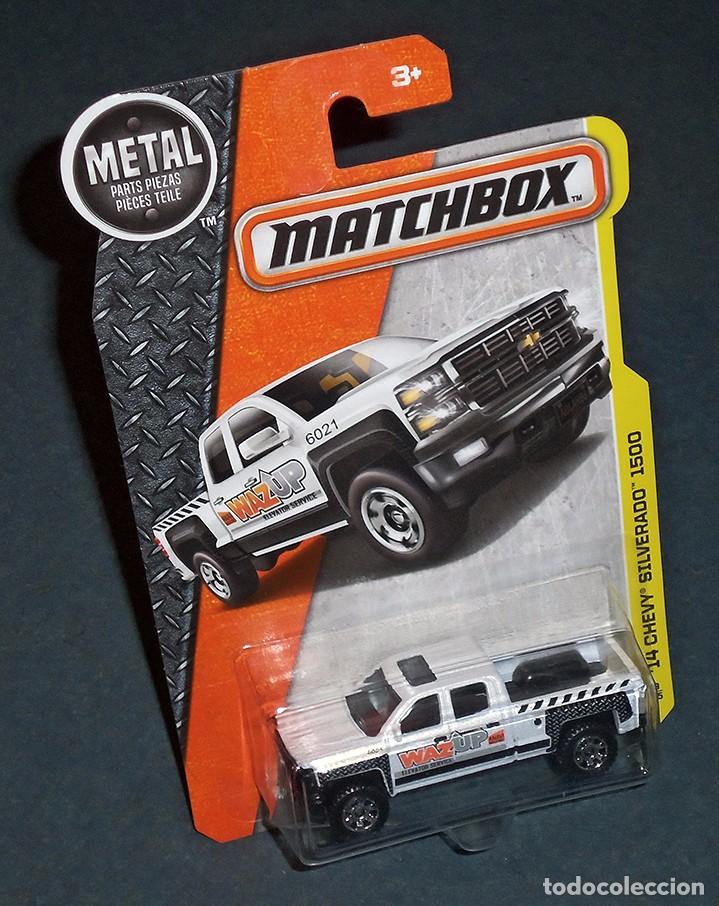 Coches a escala Matchbox: Coche Pick-up CHEVY Silverado - MATCHBOX 1/64 - Foto 1