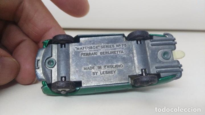 Coches a escala Matchbox: coche matchbox ferrari berlineta - Foto 5
