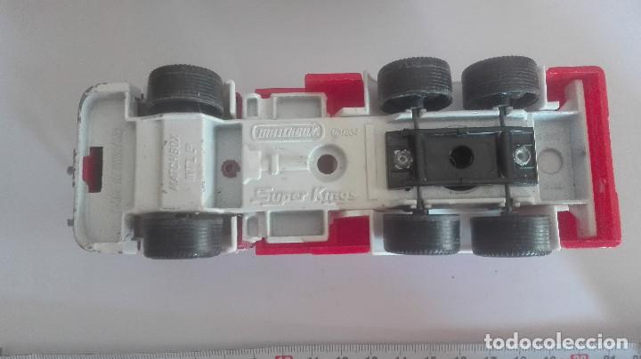 Coches a escala Matchbox: MATCHBOX SUPER KINGS CAMION BOMBEROS - Foto 2