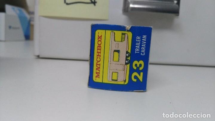 Coches a escala Matchbox: matchbox en caja ref :trailer caravan n&ordm; 23 - Foto 2