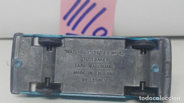 Coches a escala Matchbox: antiguo coche de matchbox series N&ordm; 42 studebaker - Foto 6