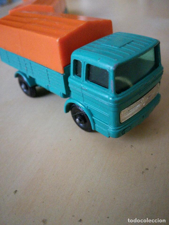 Coches a escala Matchbox: MERCEDES + DOS REMOLQUES MATCHBOX - Foto 6