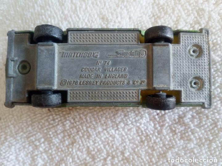 Coches a escala Matchbox: Ford Cougar villager - Foto 5