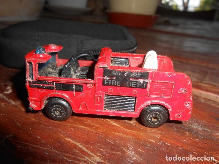 Coches a escala Matchbox: CAMI&Oacute;N   BOMBEROS   -Matchbox 1981 - Foto 1
