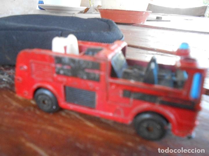 Coches a escala Matchbox: CAMI&Oacute;N   BOMBEROS   -Matchbox 1981 - Foto 2