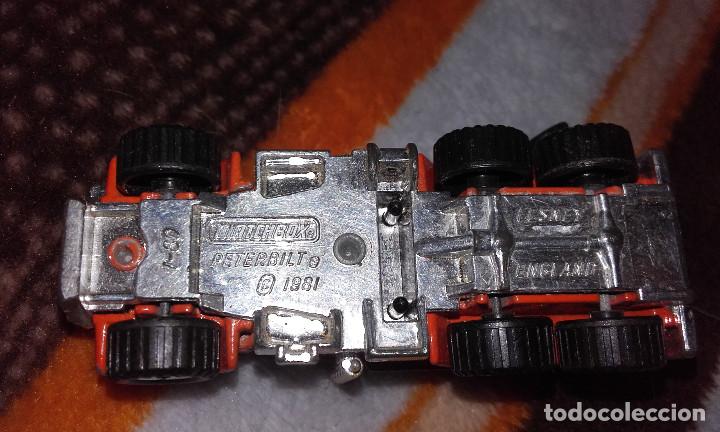 Coches a escala Matchbox: CAMI&Oacute;N AMERICANO PETERBILT matchbox 1981 - Foto 5