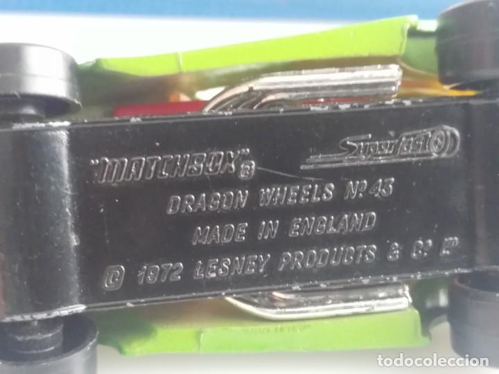 Coches a escala Matchbox: ANTIGUO COCHE DE MATCHBOX N&ordm; 43 DRAGON - Foto 4
