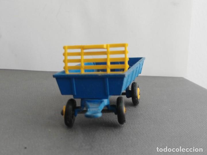 Coches a escala Matchbox: ANTIGUO COCHE DE MATCHBOX N&ordm; 40 REMOLQUE - Foto 2
