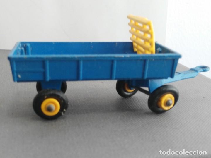 Coches a escala Matchbox: ANTIGUO COCHE DE MATCHBOX N&ordm; 40 REMOLQUE - Foto 3